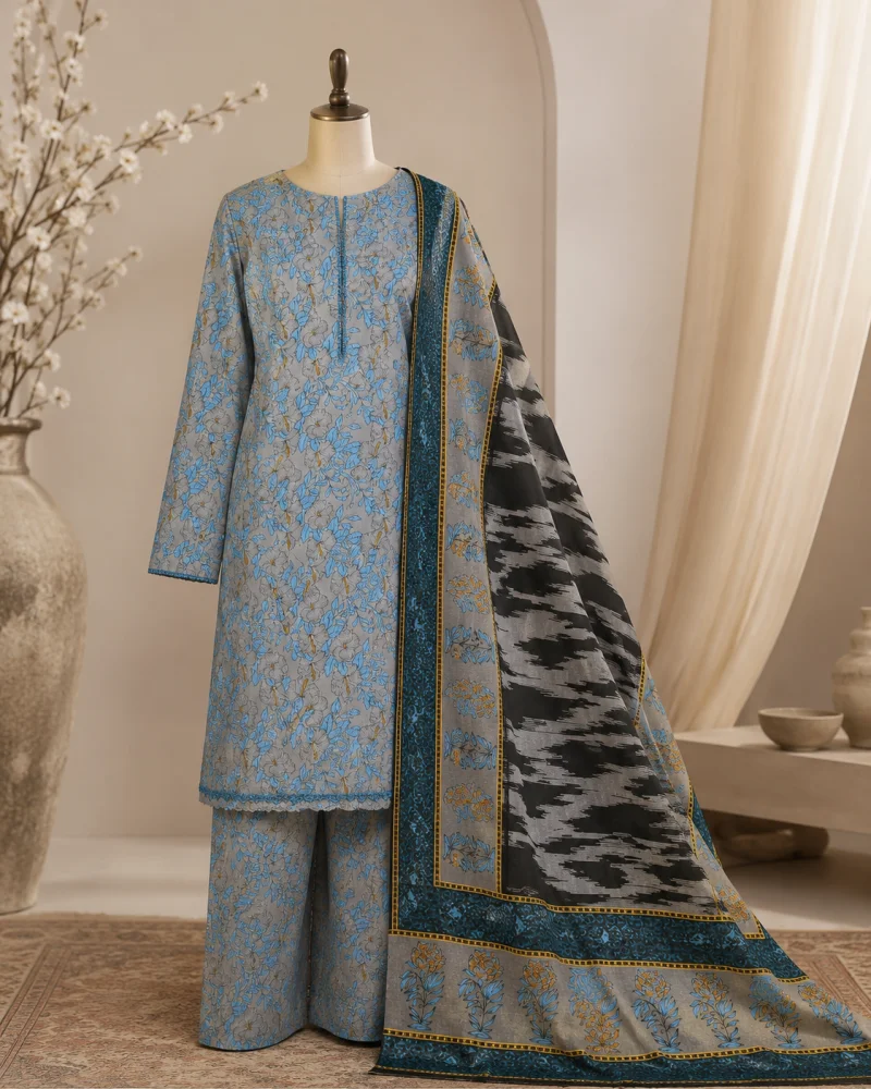 Haya Printed 3 Piece Suit