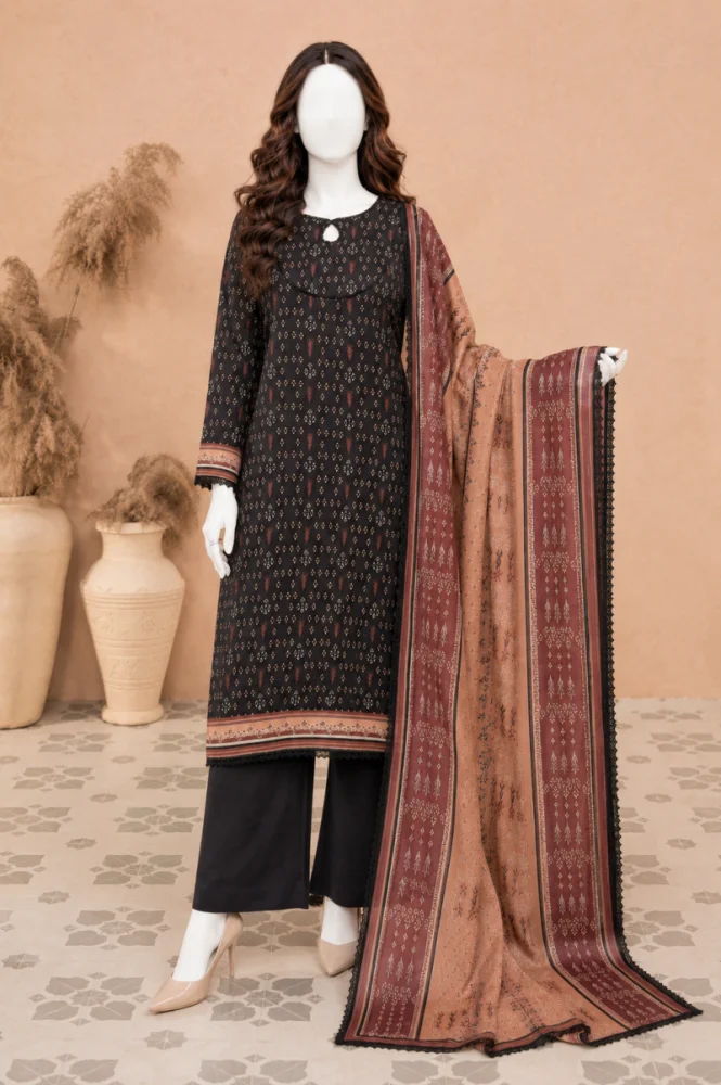 Siyah Sienna Printed 3 Piece Lawn Suit