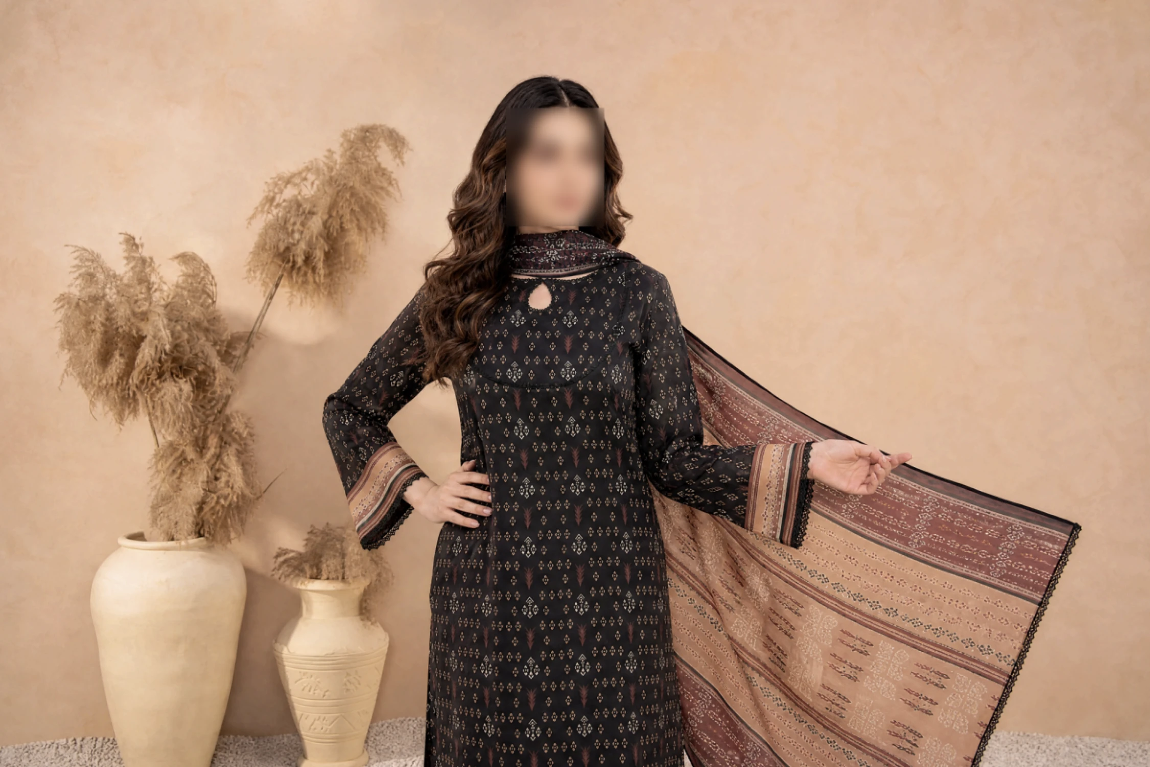 Siyah Sienna Printed 3 Piece Lawn Suit
