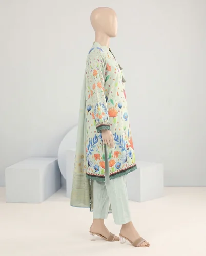 Mint Meadow – 3 Piece Khaddar Suit | Winter Collection — Women — photo 3