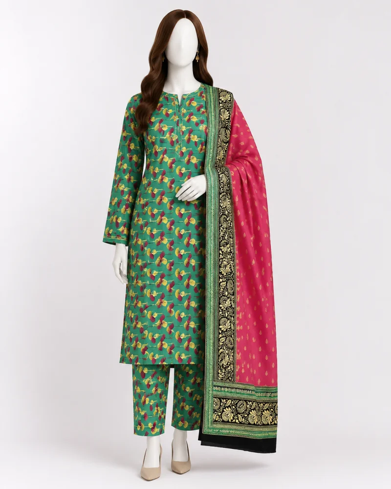 Ayla Printed 3 Piece Suit