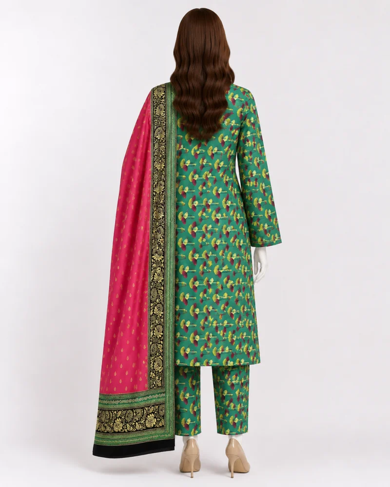 Ayla Printed 3 Piece Suit