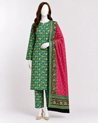 Ayla Printed 3 Piece Suit 2
