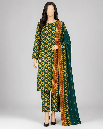 Meher Printed 3 Piece Suit 1