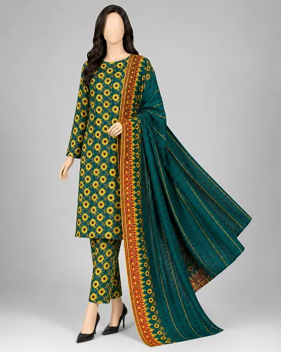 Meher Printed 3 Piece Suit 2