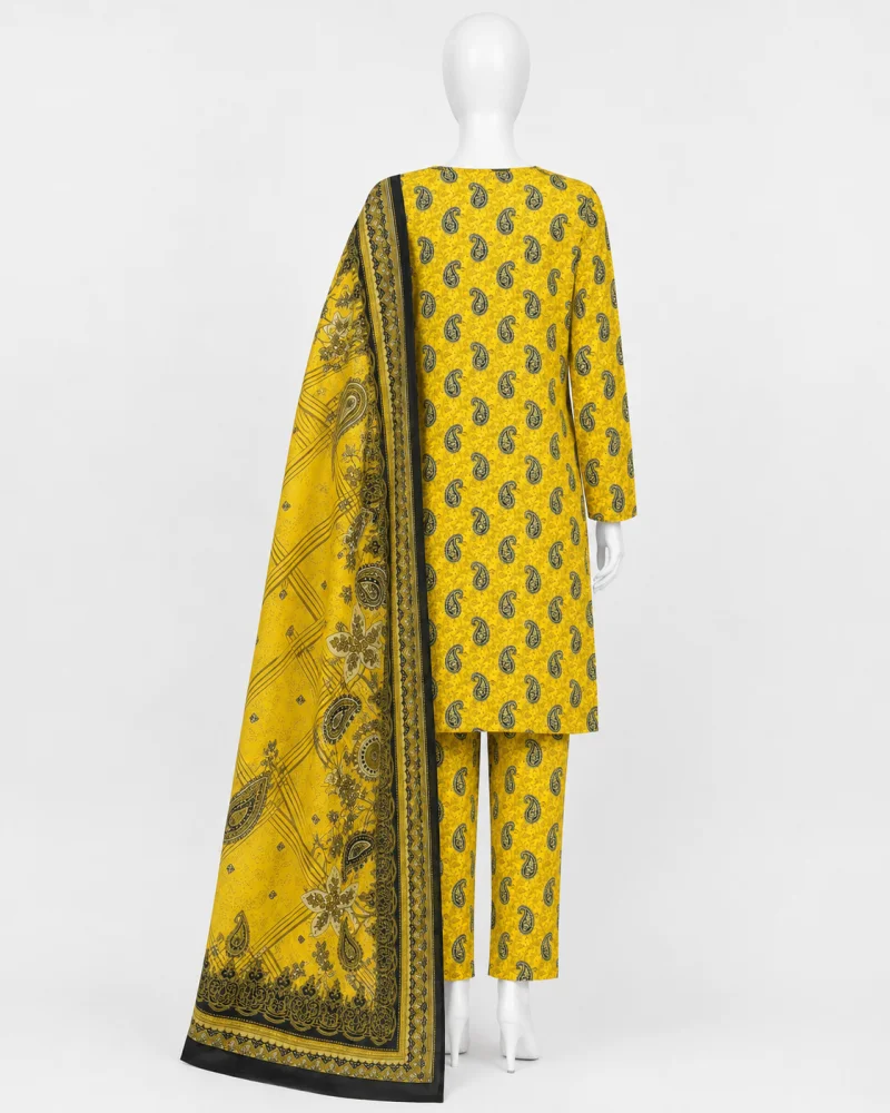 Haya Paisley Printed 3 Piece Suit